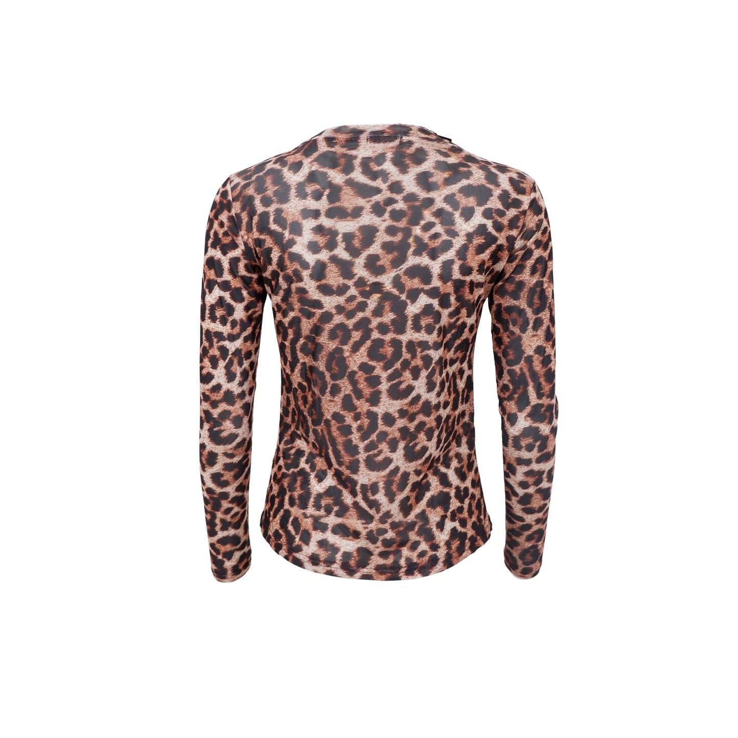 Black Colour Annie Mesh Bluse