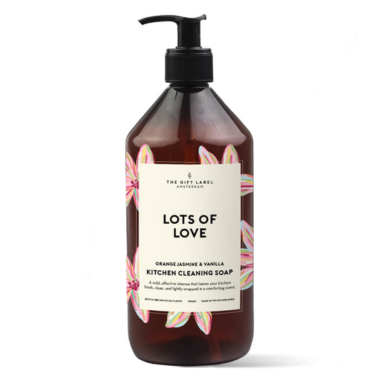 The Gift Label Lots Of Love Kjøkkensåpe