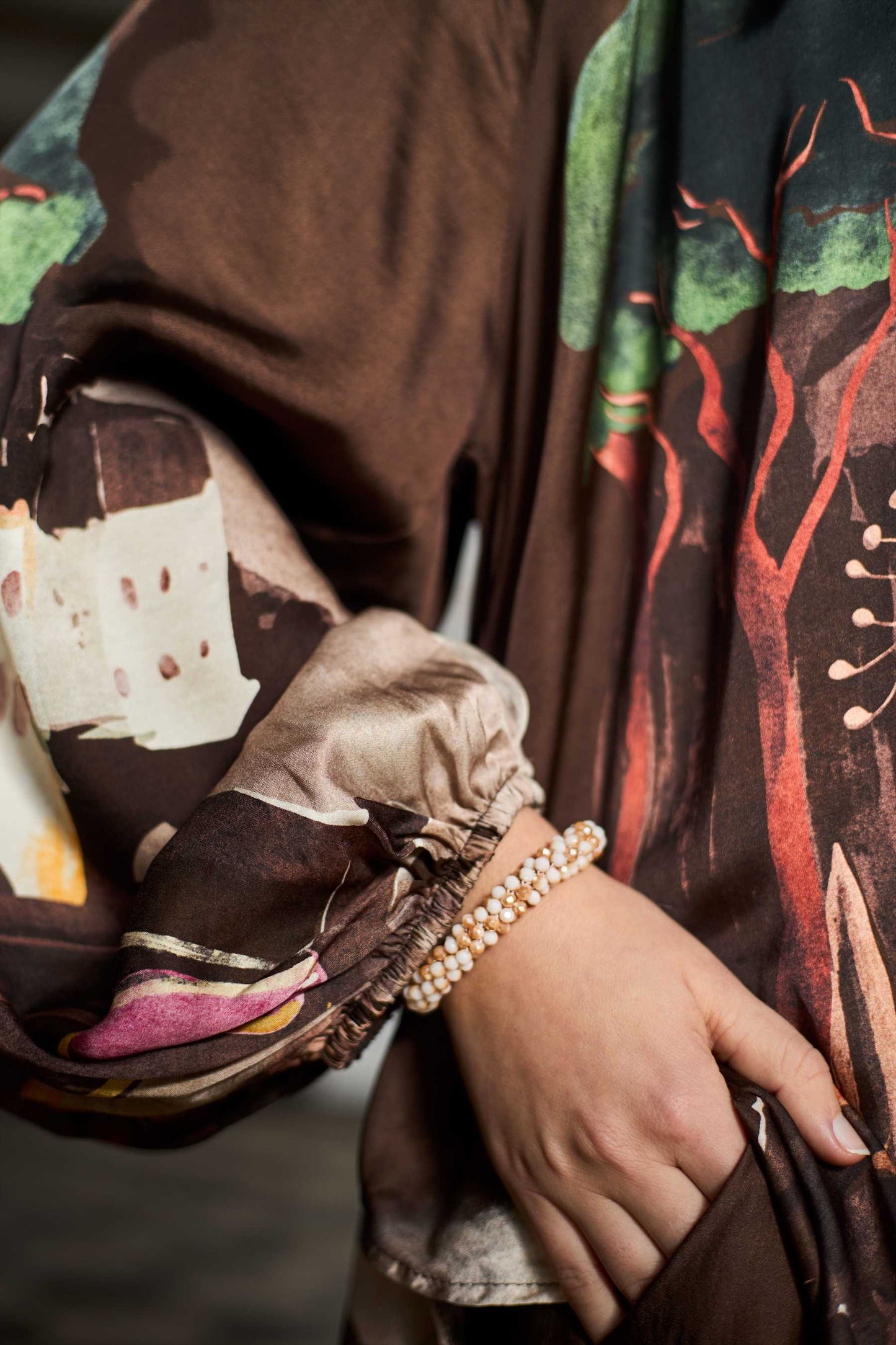 Black Colour Nanna 2-in-1 armebånd