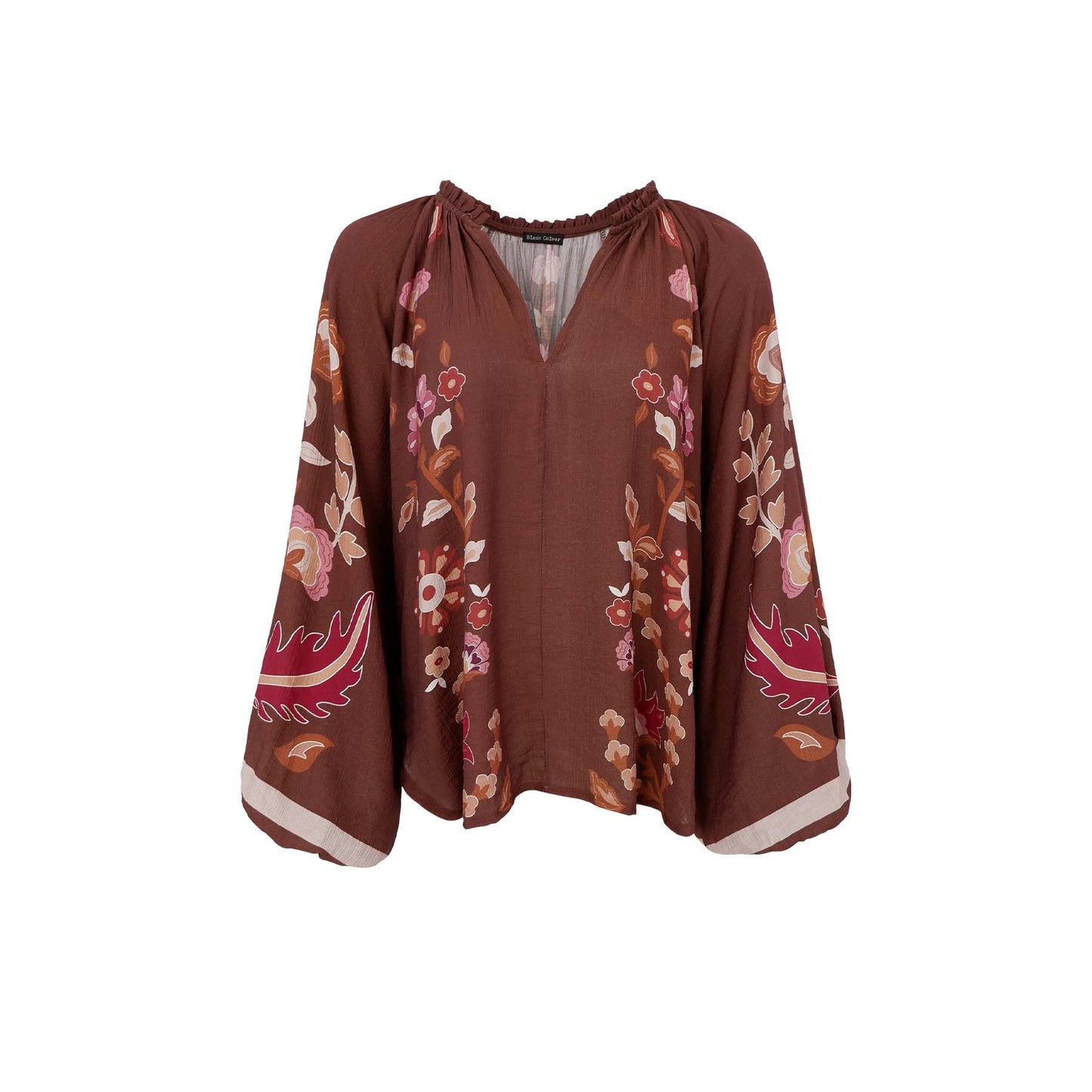 Black Colour Marigold Bluse