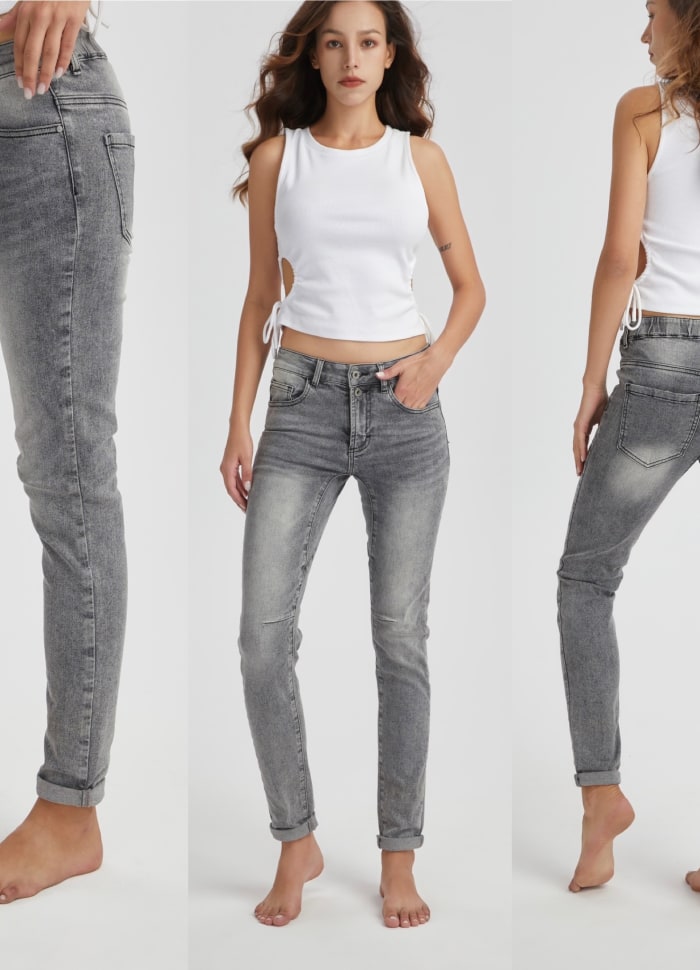 Cabana Living Siv Grey Jeans 7216