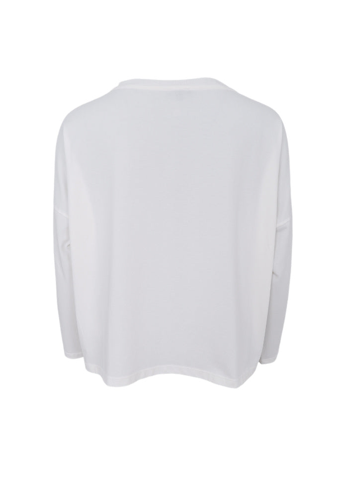 Black Colour May Langermet Genser