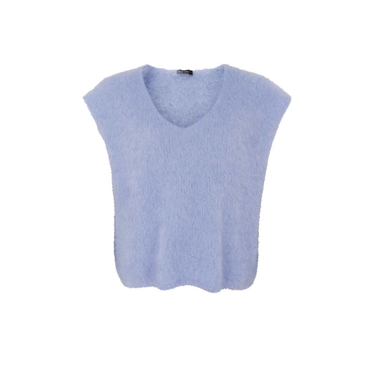 Black Colour Bjoerk Pullover Vest Lys Blå