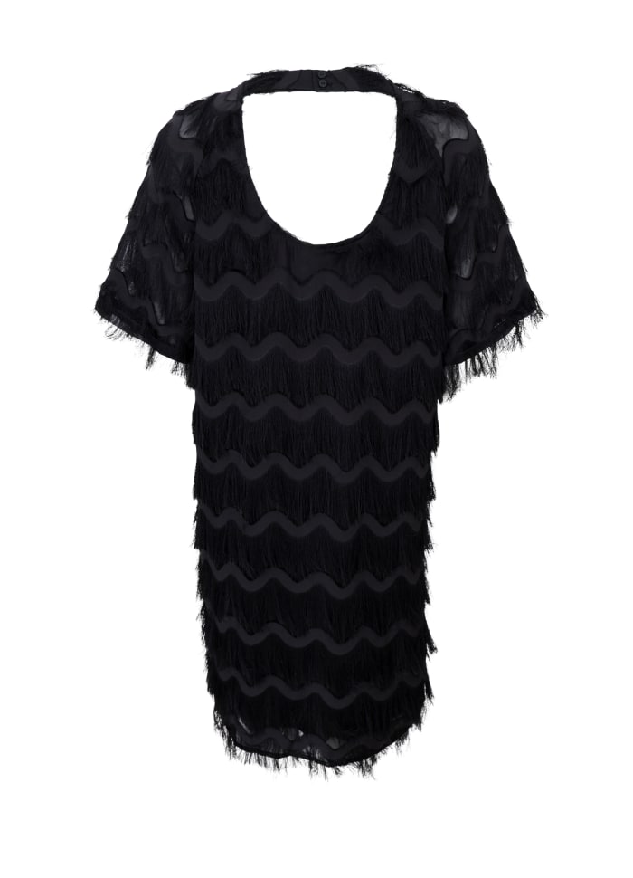 Black Colour GATSBY dress Black