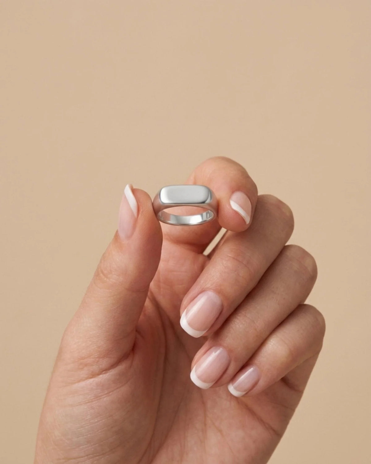 DNSKCopenhagen Passion Waterproof Firkantet ring Sølv
