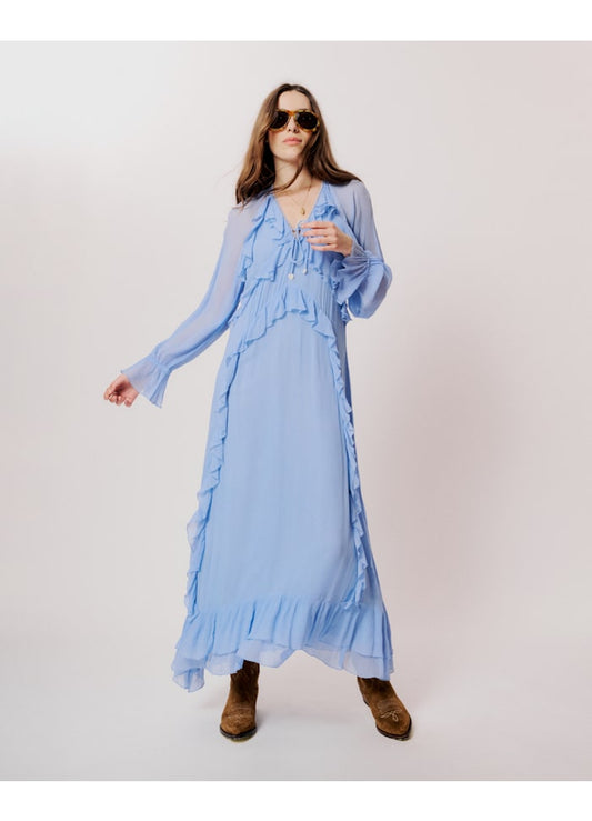 Moliin Gaia Kjole Hydrangea