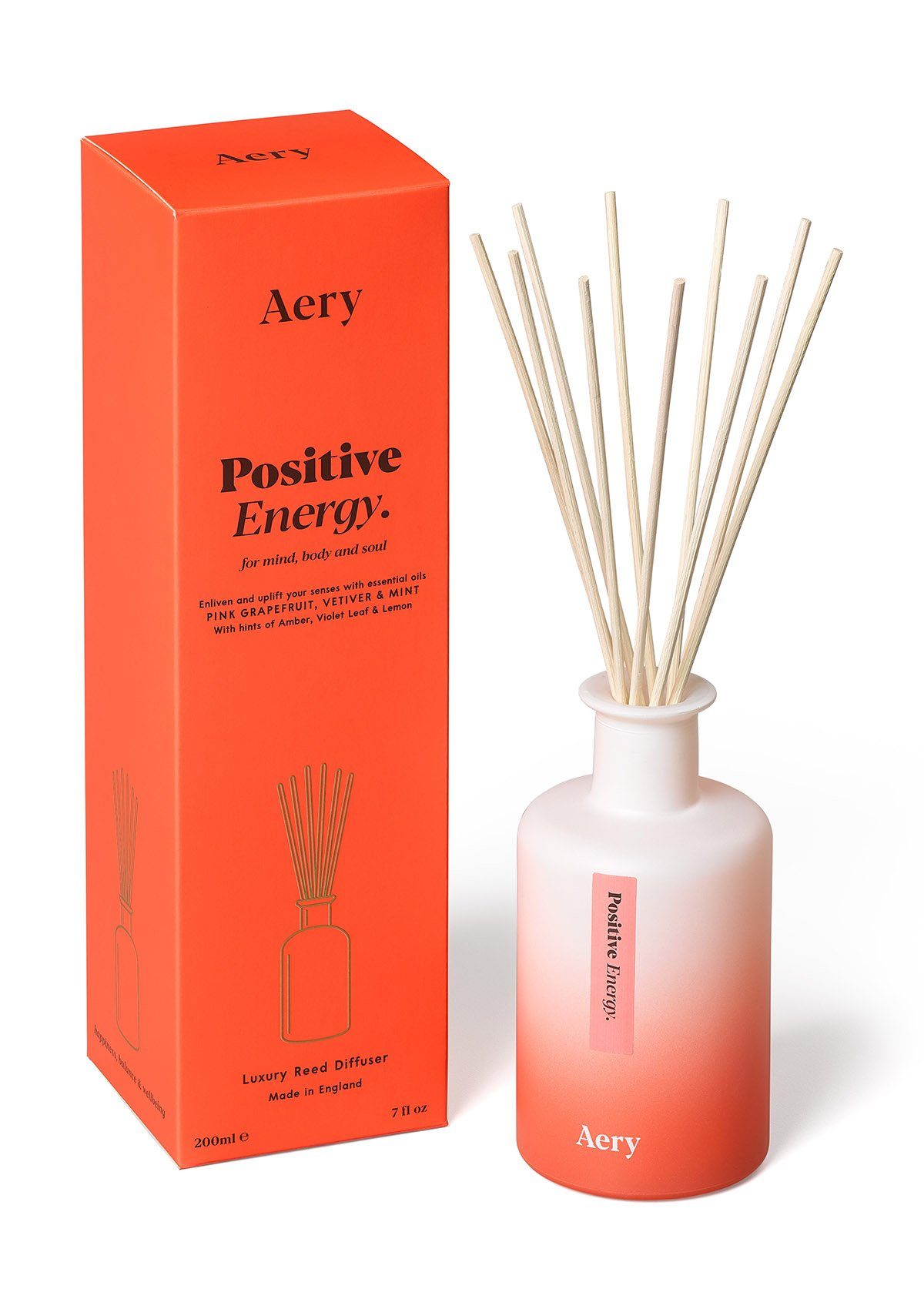 Aery Positive Energy Diffuser 200 ml - Oransje