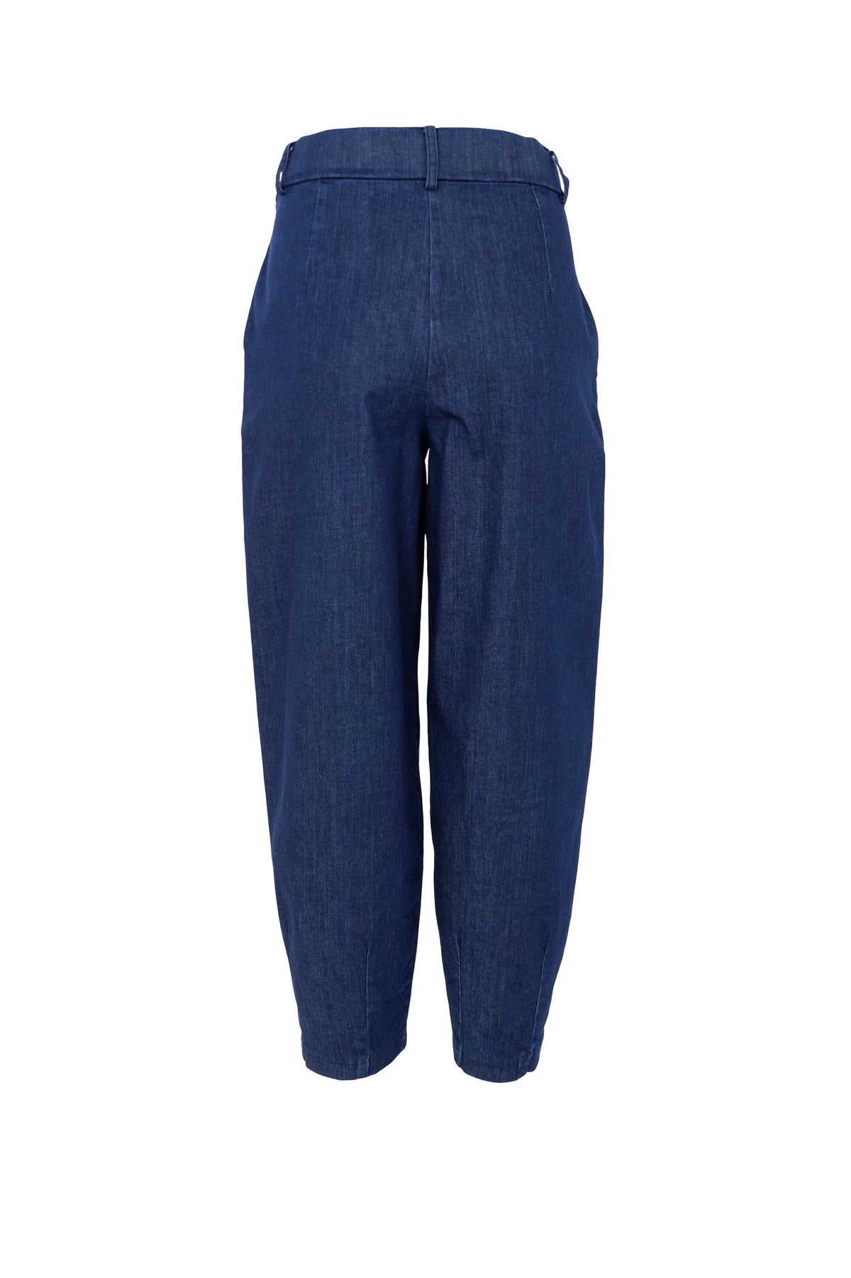 Black Colour Denice Denim Barrel Pant