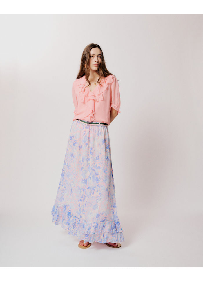 Moliin Charlotte bluse - Coral Blush