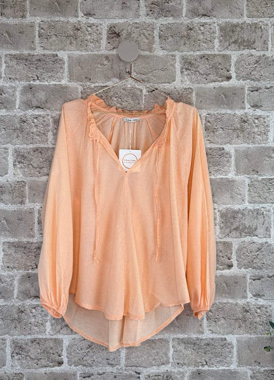 Cabana Living Claras skjorte Orange