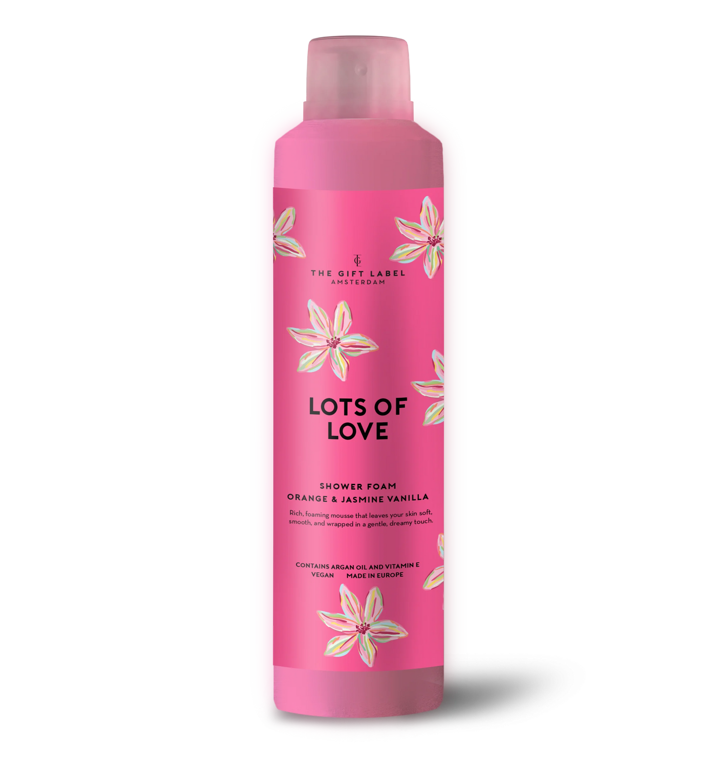 The Gift Label Shower Foam Lots Of Love