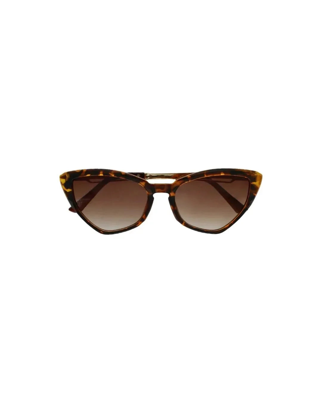 DNSKCopenhagen Skylar Brown Cateye-solbriller med UV400-beskyttelse Brun