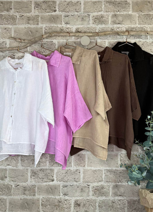 Cabana Living Judy B Linskjorte - Flere farger