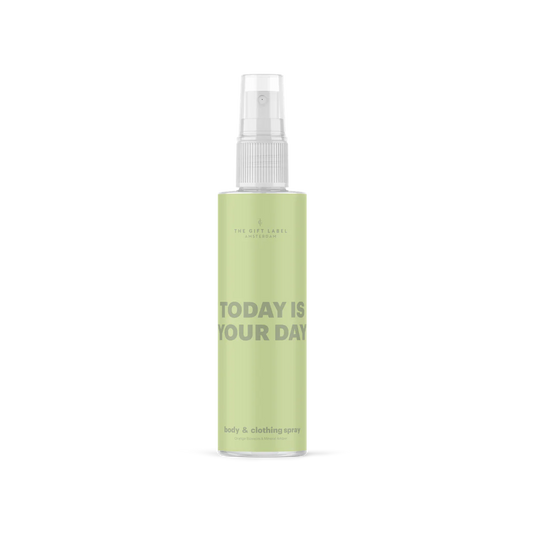 The Gift Label Today Is Your Day Clothing Spray