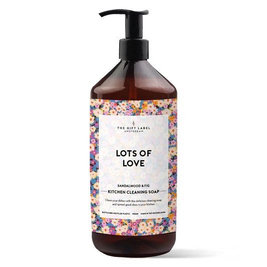 The Gift Label Lots of Love Kitchen Soap