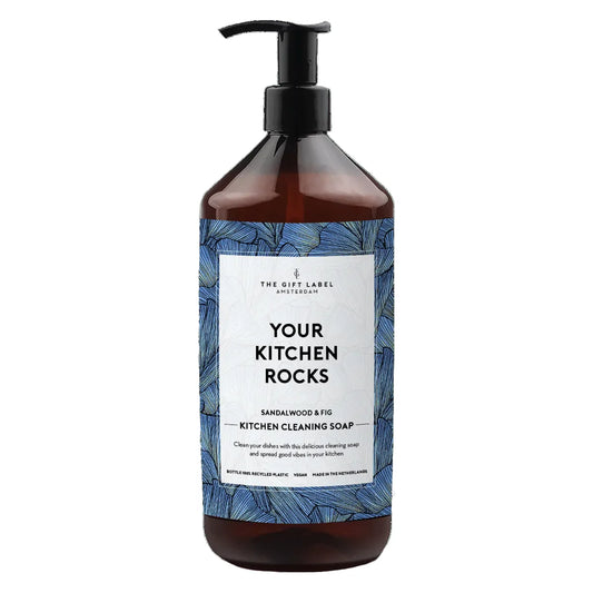 The Gift Label Your Kitchen Rocks Kjøkkensåpe