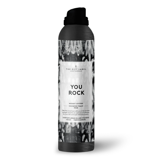 The Gift Label Shower Foam for Menn 200ml - You Rock
