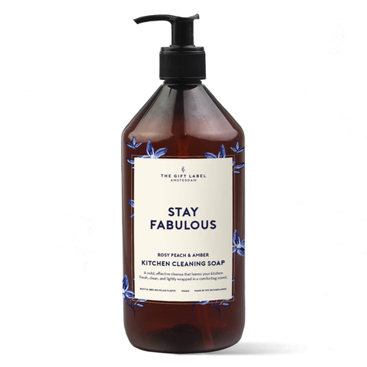 The Gift Label Stay Fabulous Kjøkkensåpe