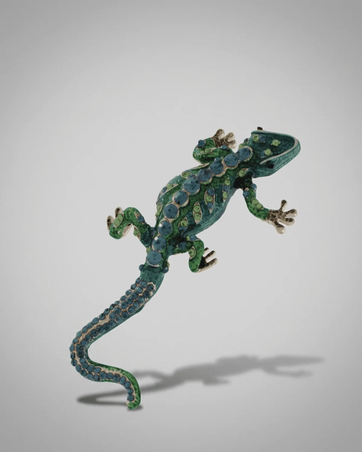 DNSKCopenhagen Salamander Brosje Grønn