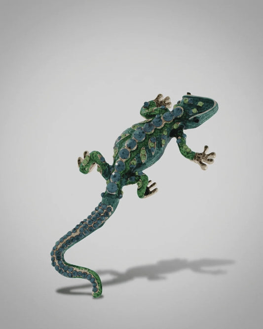 DNSKCopenhagen Salamander Brosje Grønn