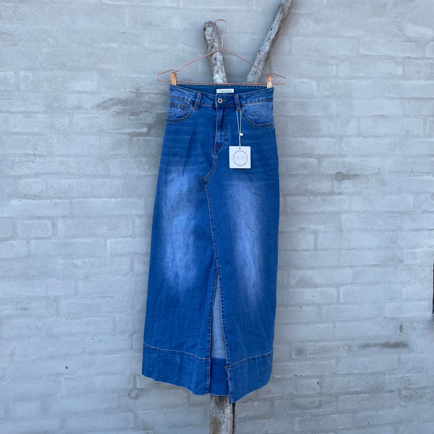 Cabana Living Denim Skjørt Azzo 3963 Blue