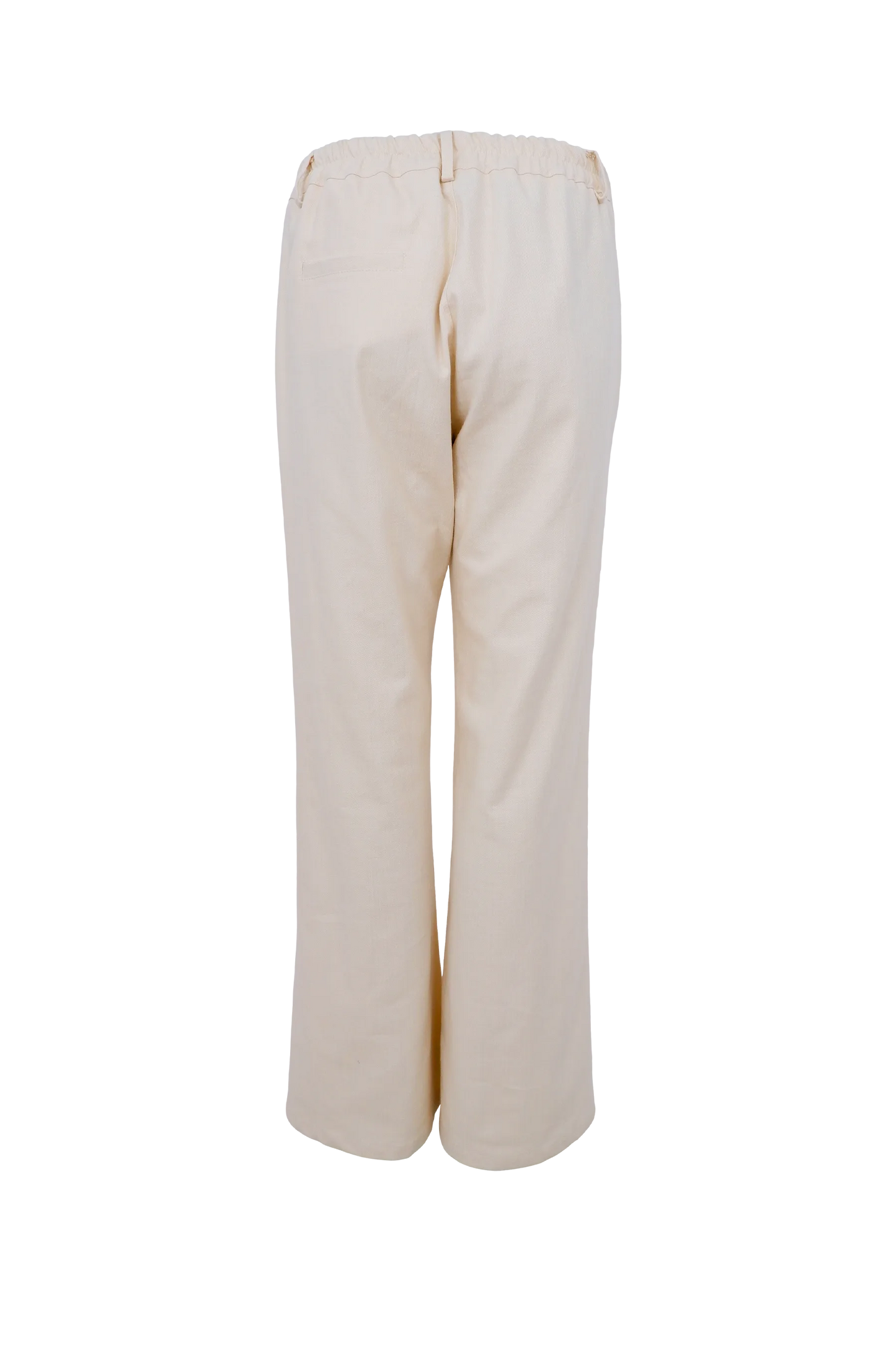 Black Colour Box Pants Off White