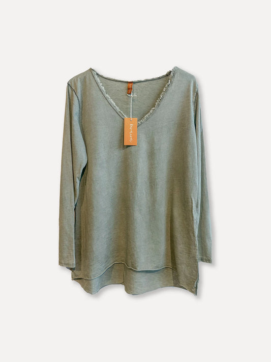 Reunion V-Classic Long Sleeve Military