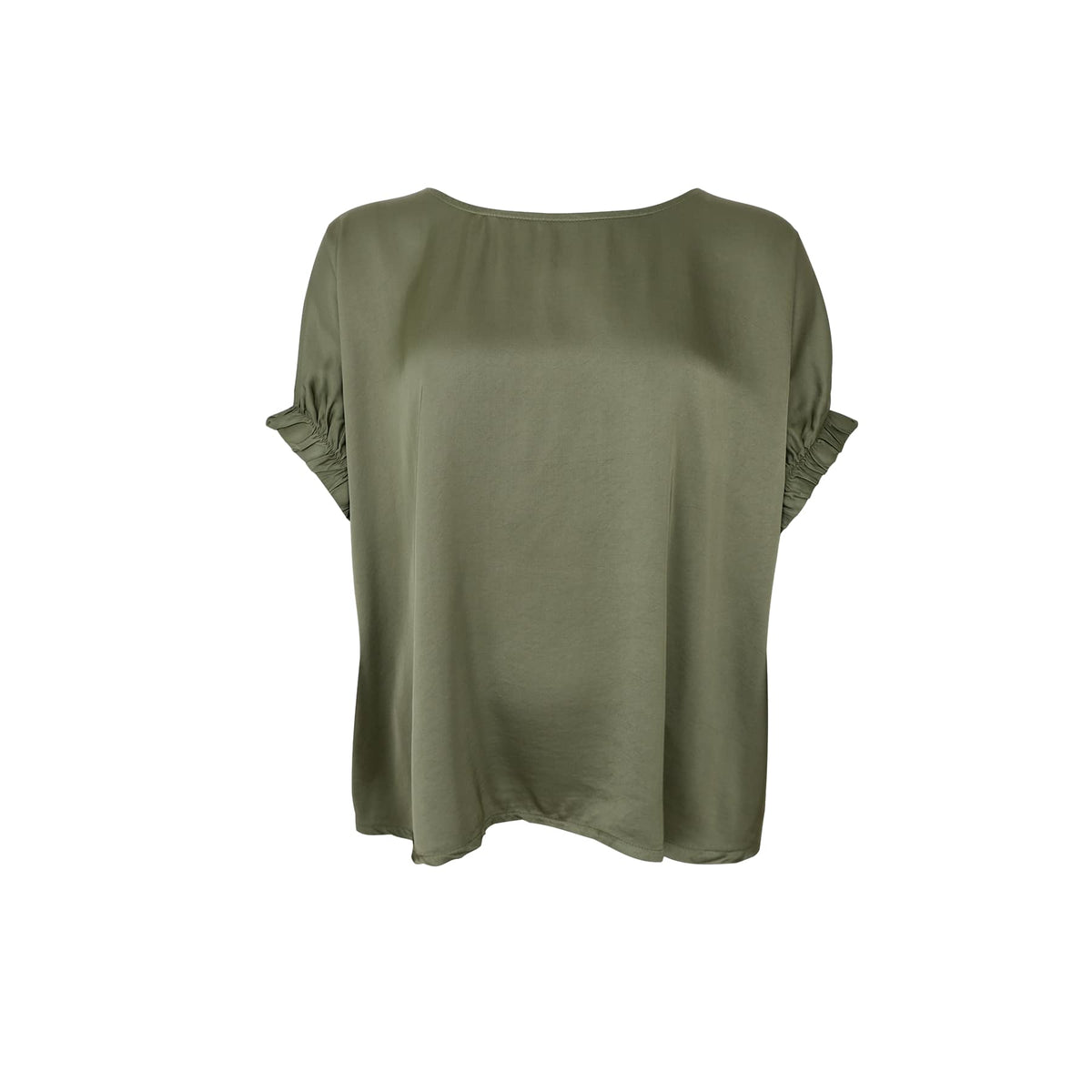 Black Colour Mabel Blouse Army