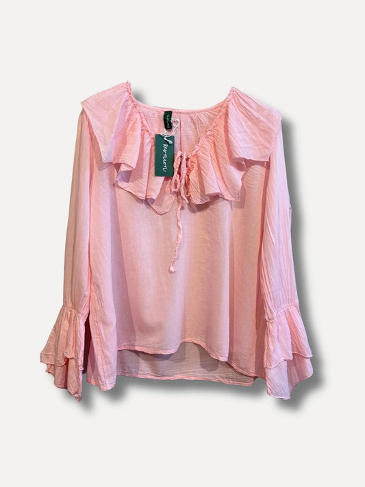 Reunion PomPom Bluse - Flere farger