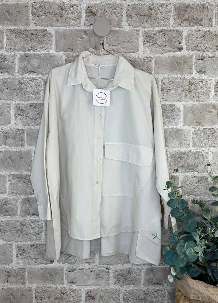 Tokyo oversize Skjorte 10356 - Flere farger