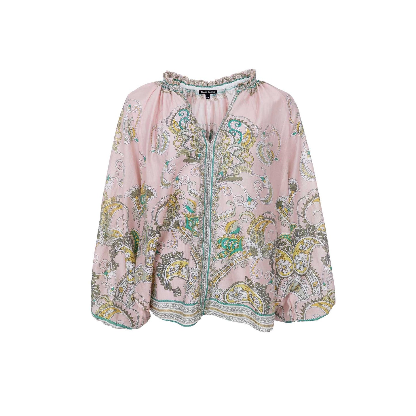 Black Colour Betty Bluse