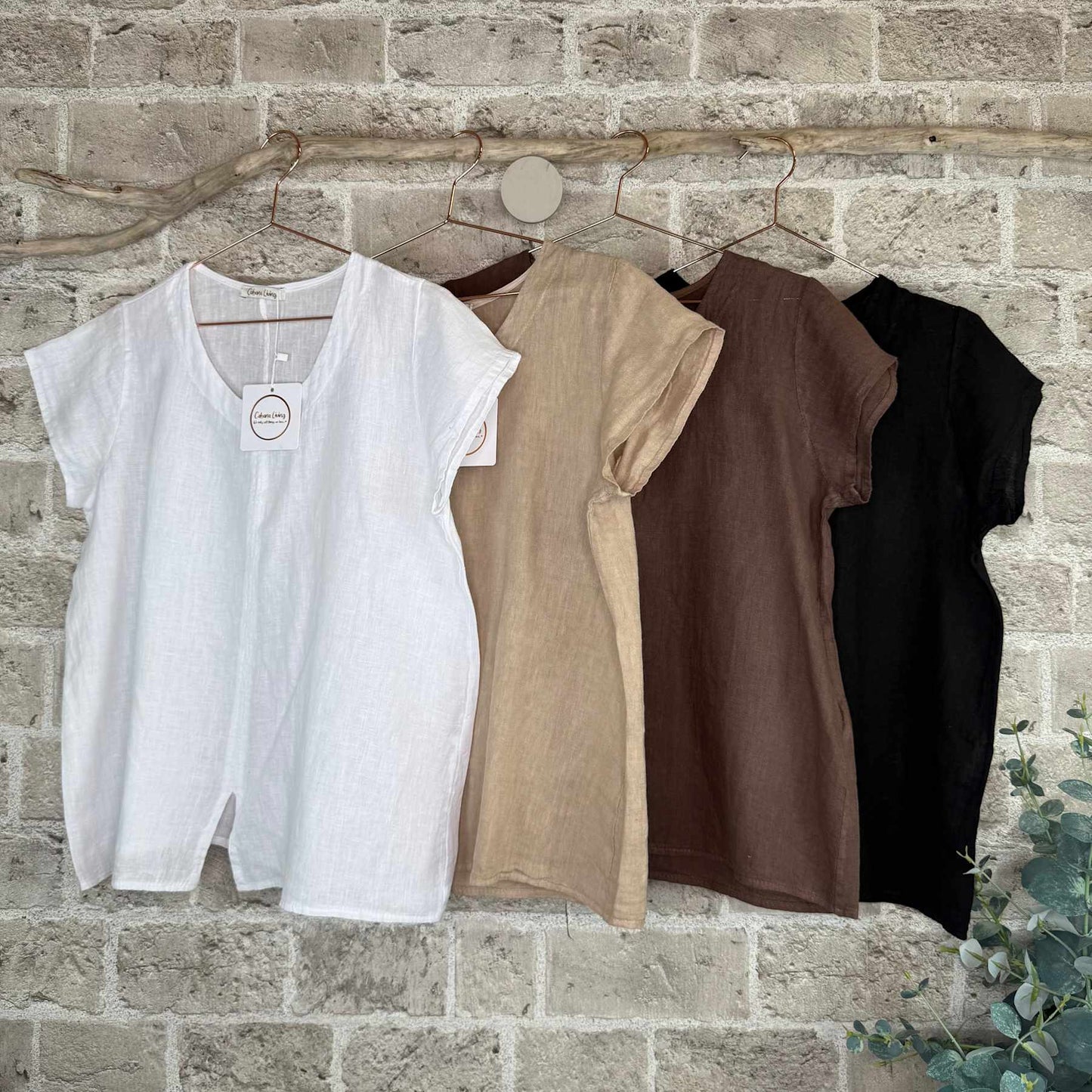 Cabana Living Nete B Linbluse