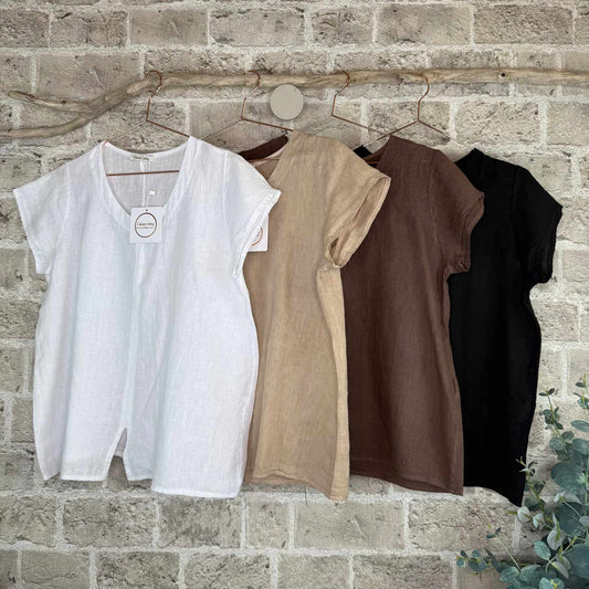 Cabana Living Nete B Linbluse