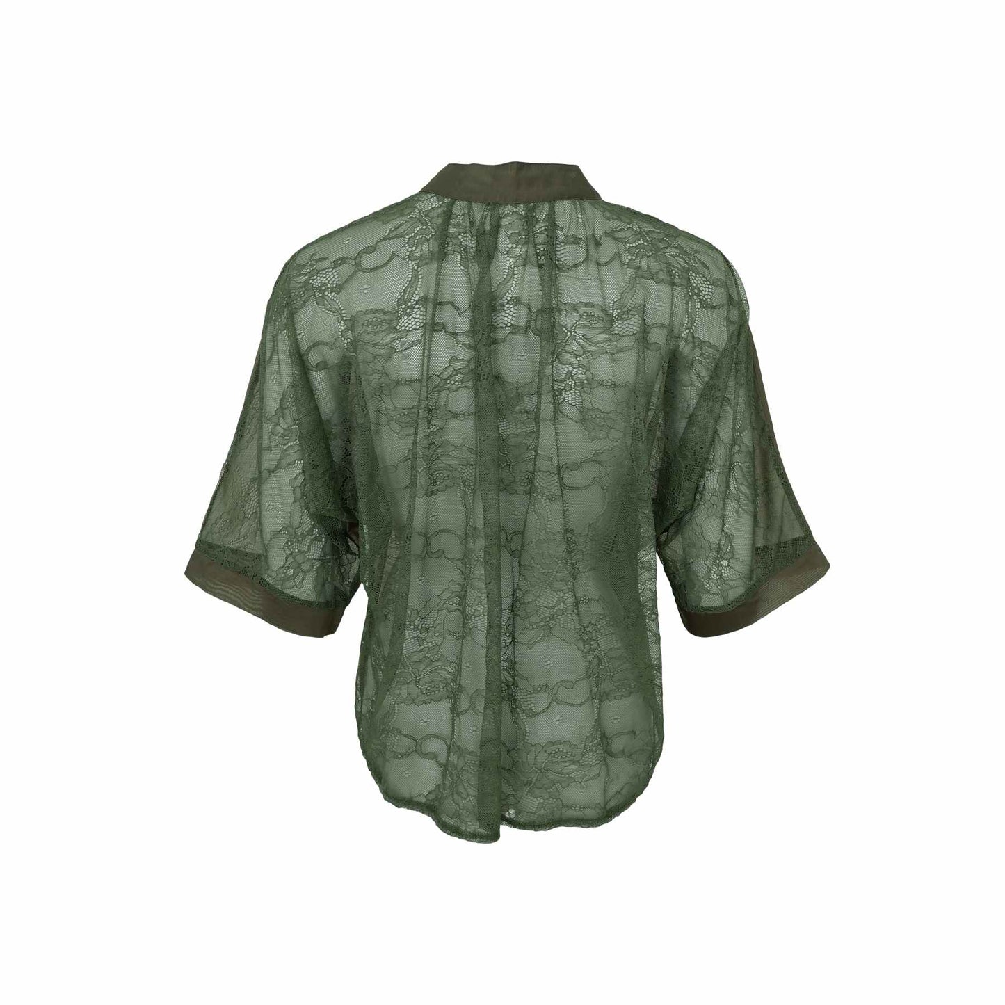 Black Colour Carla Bluse Army
