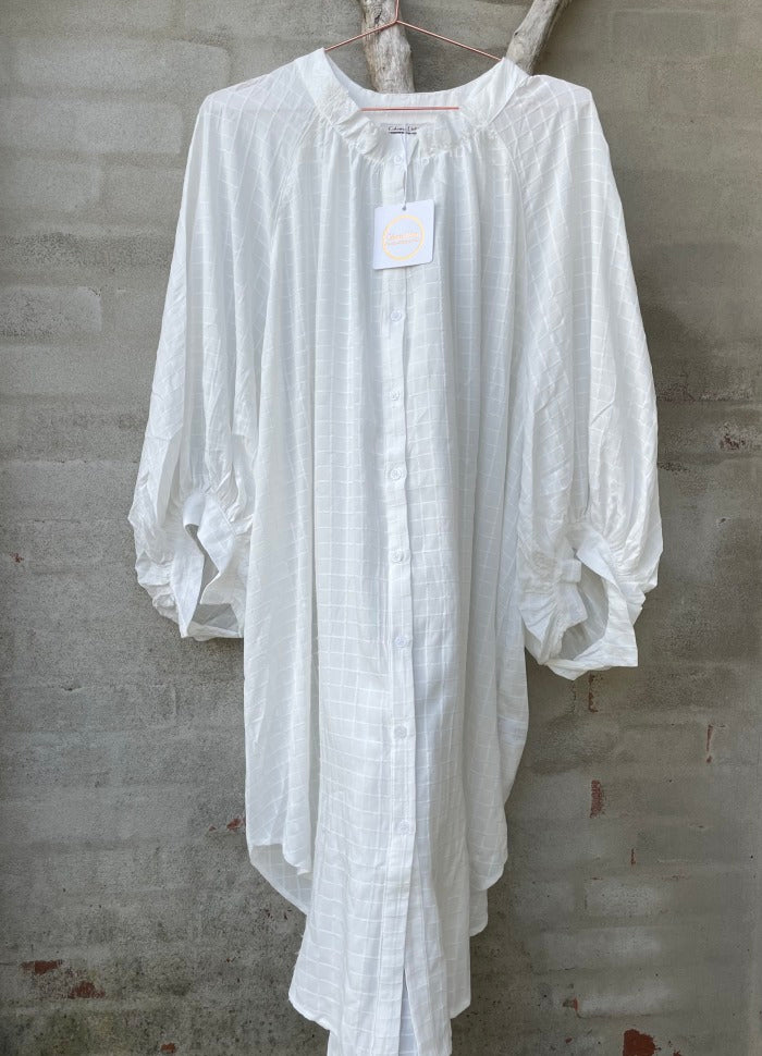 Cabana Living Soul Oversize skjorte 6005 White